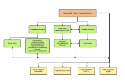 Схема структуры и органов управления МБДОУ № 49 "Белоснежка".